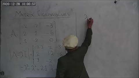 EM 18 - Eigenvalues and eigenvectors