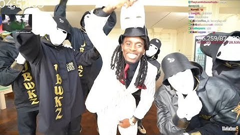 Kai Cenat’s Entrance to Mafiathon 3 with JabbaWockeez