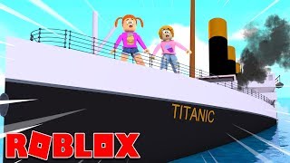 Roblox Titanic Sinks We Re On It Youtube - ihascupquake roblox titanic