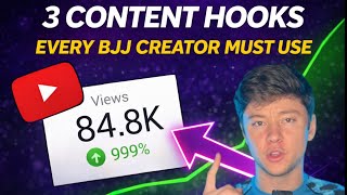 3 Content Hooks Every BJJ Creator Must Use (Grow Faster on Instagram & YouTube)