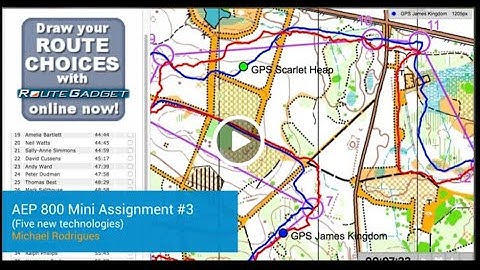 Route Gadget - Technology