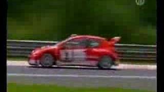 Peugeot 206 wrc test in nurburgring (2003) by Gilles Panizzi Peugeot 206 wrc test in nurburgring (2003) by Gilles Panizzi