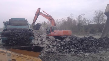Logan Aggregate Recycling: Slate Crushing