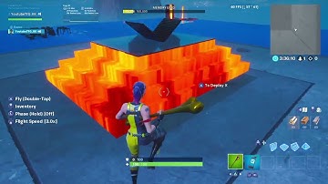How to make your own floating lava 1v1 map ..... #Flea