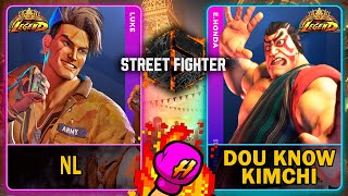 Street Fighter 6 ?NL (LUKE) VS Dou Know Kimchi (E.HONDA) ? スト6  ? SF6 ?4K 60ᶠᵖˢ