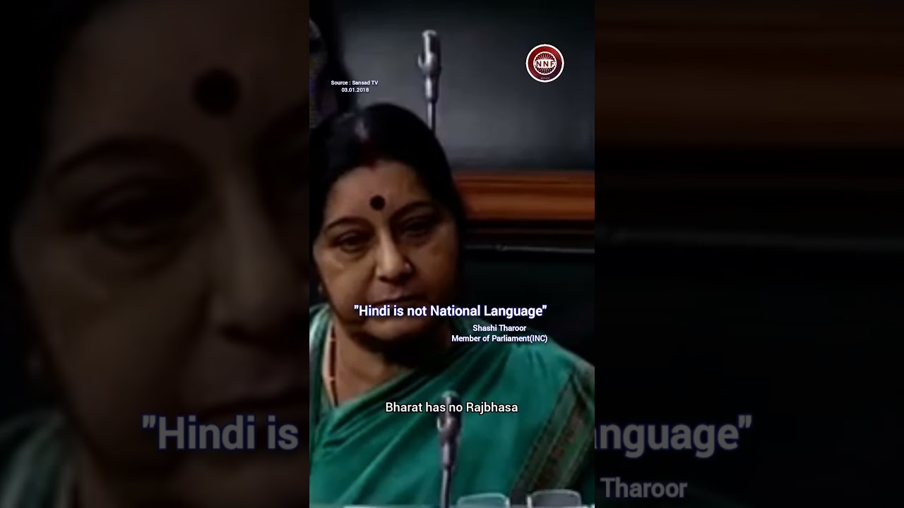 "Hindi is not National Language" 