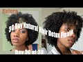 My Last Day of the Natural Hair Detox | 30 day natural hair detox results
