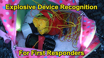 AEG Explosive Device Recognition for First Responders