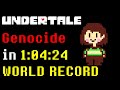 Undertale Genocide Speedrun in 1:04:24 (Former WR)