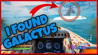 Searching For Galactus In Fortnite (I FOUND HIM)