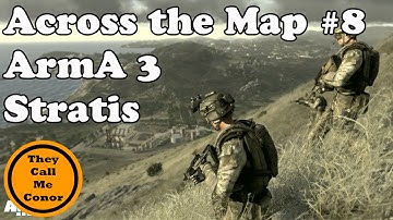 Across the Map #8: How Long to run across the Arma 3 Stratis Map by TheyCallMeConor
