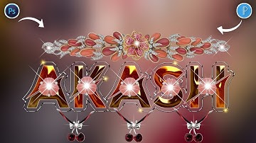 How To New Colorful Glass Font Editing Video On Ps Touch PixelLab Step By Step - Zarraq Creation