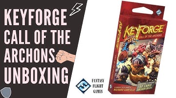 KeyForge: Call of the Archons Deck | Card Game Unboxing