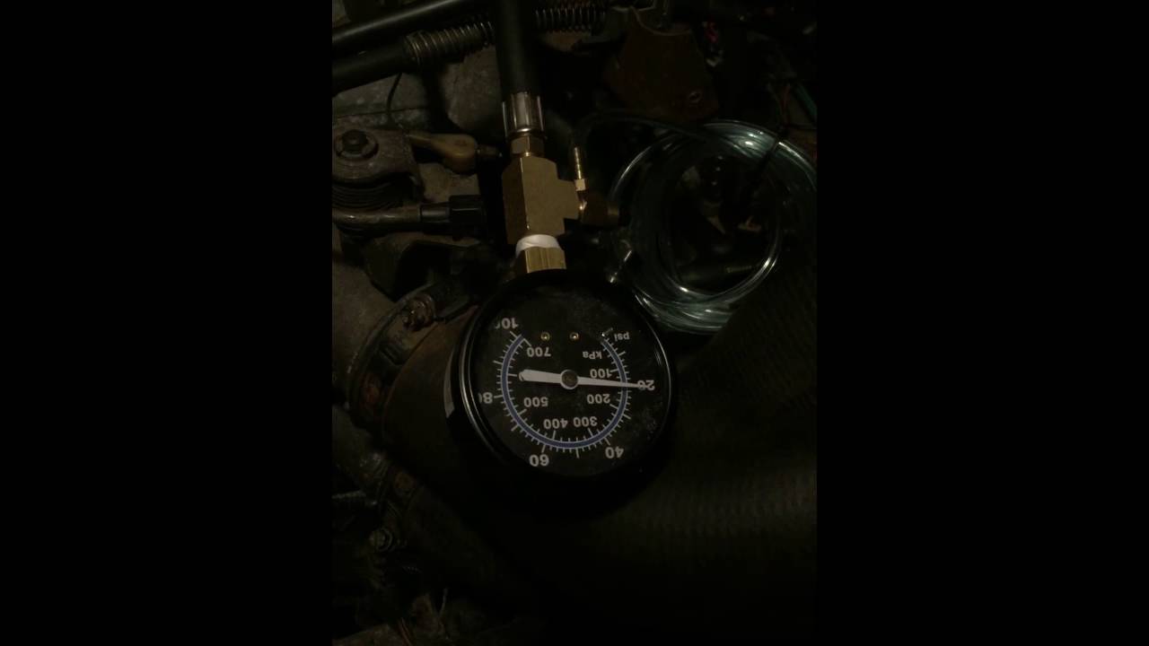 Cranking fuel pressure bleed off 89 ford bronco YouTube