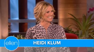 Pregnant Heidi Klum Gets Covered In Chocolate (Season 7)