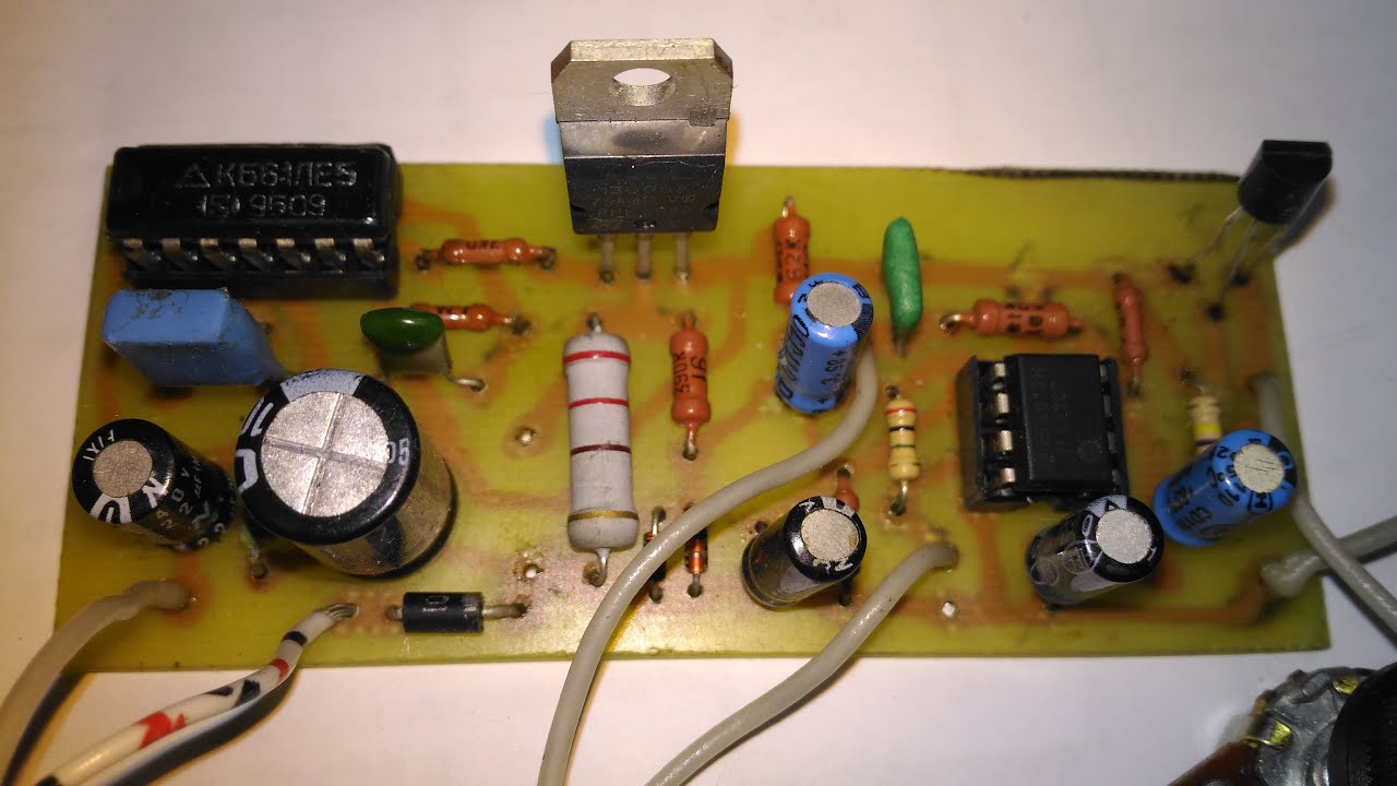 МД ПИРАТ.сборка на к561ла7 и к561ле5 его генератора. - YouTube