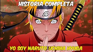 Que hubiera pasado si Naruto era mitad Uchiha y mitad Hyuga | Historia Completa