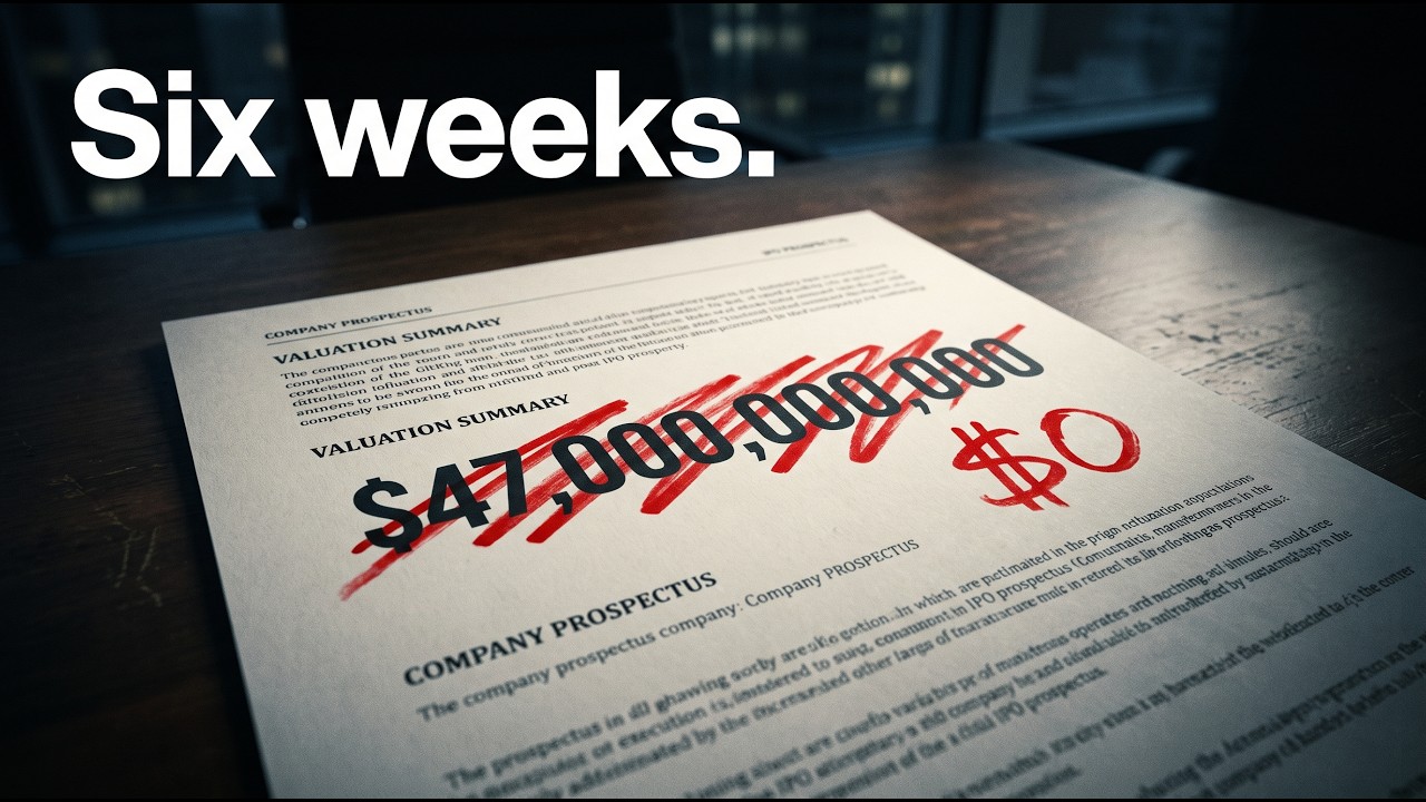 Video thumbnail: 47 Billion To Zero In Six Weeks