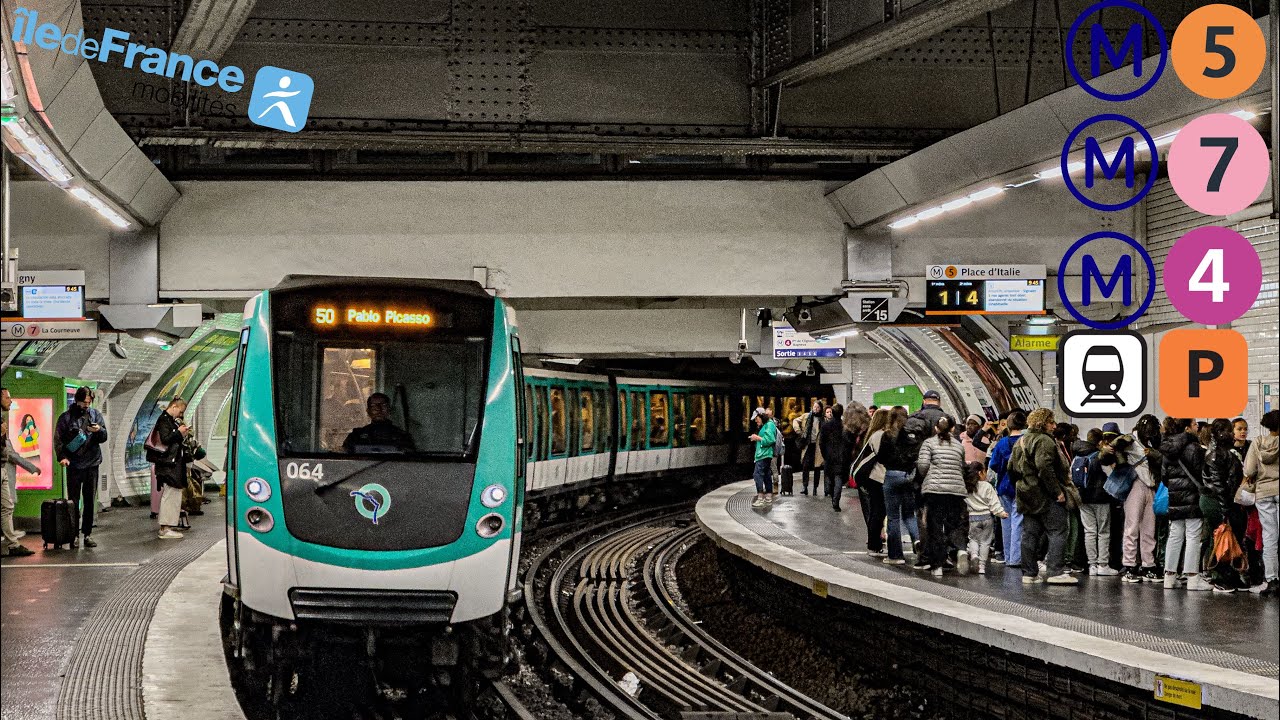 Paris/France🇫🇷Station Paris-Est Métro 4,5,7 Transillien