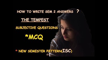 SEMESTER 2 || ISC 2021-2022 | ENG LIT | HOW TO WRITE 4 MARK ANSWERS | POINTS DISCUSSED IN DETAIL |