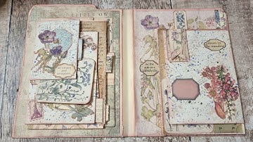 Beginners Flippy Folio Altered File Folder Journal Part 3