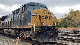 Trains | CSX M583-27; Great Action And Friendly Waves.