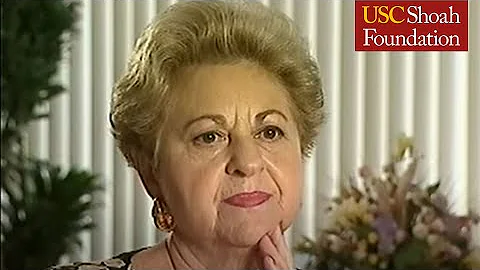 Holocaust Survivor Mary Natan Testimony