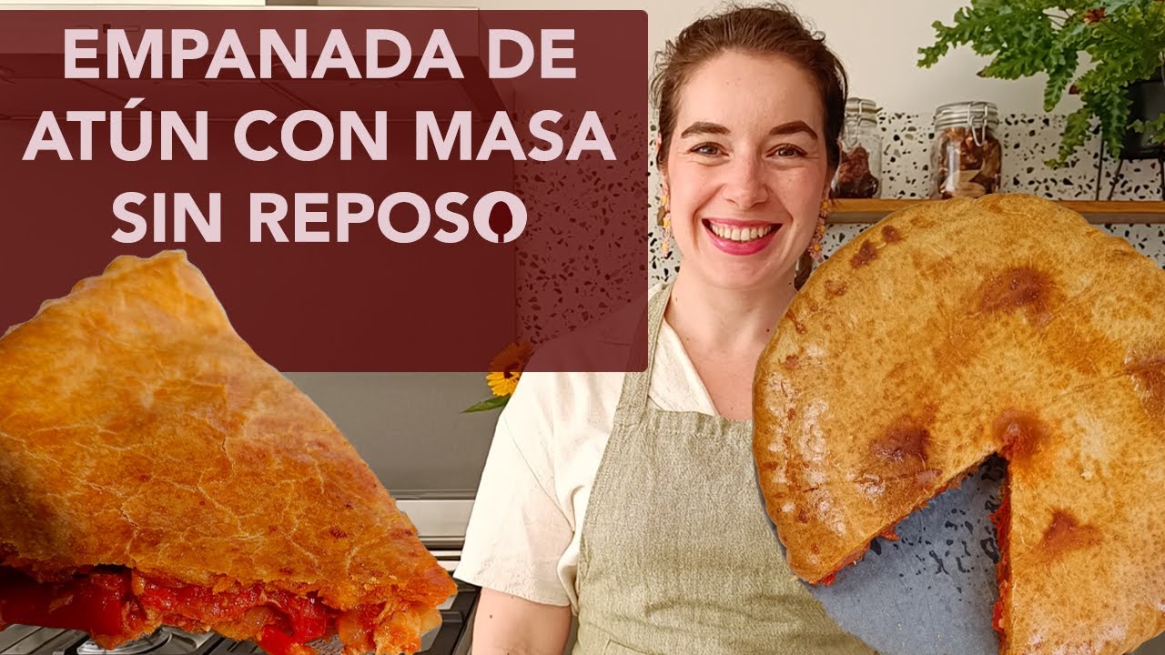 Empanada de atún con masa sin reposo
