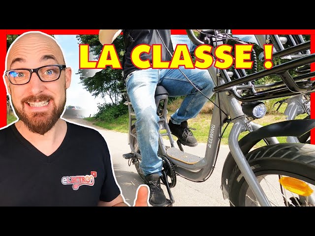 Le vélo électrique BI-PLACE ! ELWING yuvy - YouTube
