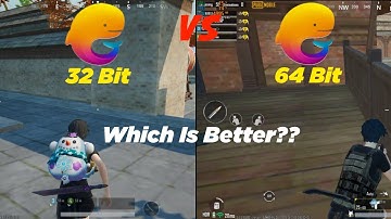 Tencent Gaming Buddy 7.1  Bit Vs 64 Bit | Performance Comparison | Which Is Better | Pubg Mobile 3.6
