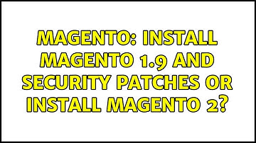 Magento: Install Magento 1.9 and security patches or install Magento 2?