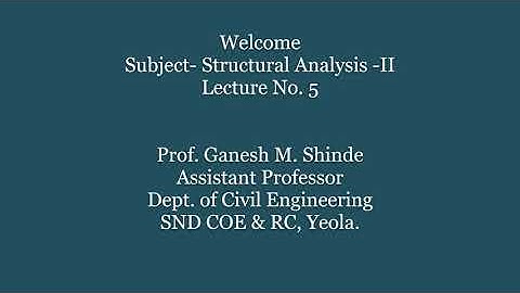 Slope Deflection Method- Numerical 3 Analysis of continuous beam with overhang