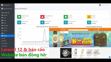 Demo Chi Tiết Source Code Đồ Án Tốt Nghiệp Website Bán Đồng Hồ Laravel 12 & Báo Cáo Đồ Án