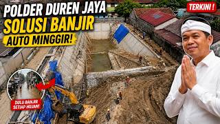 KDM VIRAL‼️Polder Duren Jaya Bikin Banjir Auto Minggir, Warga Bekasi Bersyukur
