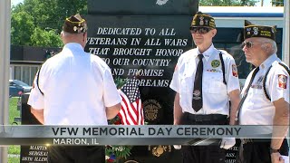VFW holds Memorial Day Service in Marion