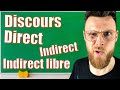 Paroles rapportes  les discours direct discours indirect et discours indirect libre