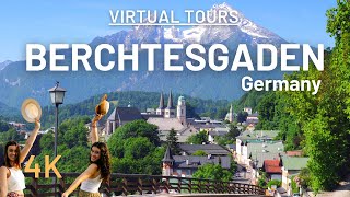 BERCHTESGADEN 4K Video Tour, Bavaria 🇩🇪 Germany walking tour travel vlog