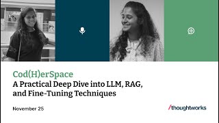 Celebrity A Practical Deep Dive into LLM and RAG | Aishwarya G & Janani Ramanathan | Cod(H)erSpace Net Worth