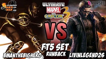 UMVC3 Parsec FT5 Set Runback - BManTheBigHero VS livinlegend26