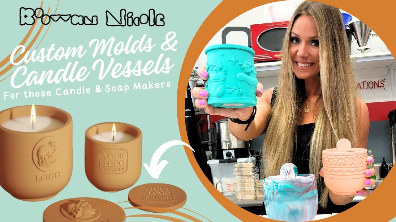 Silicone Trapezoidal Candle Molds – Boowan Nicole