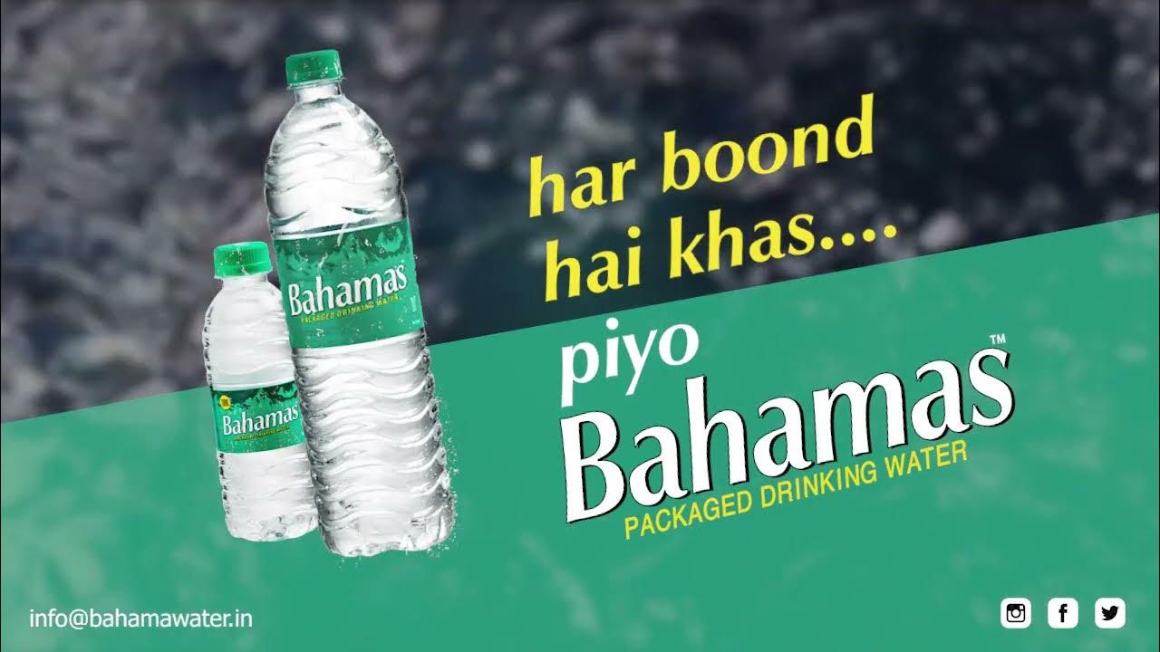 Bahamas Packaged Drinking Water Top Bottled Water Brand in Kolkata