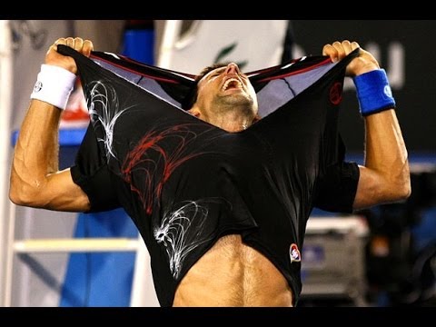 Djokovic Talks Shirt Ripping -- Monfils Hot Shot -- Sharapova Carries Torch