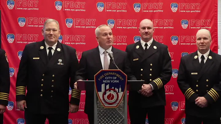 FDNY Commissioner Robert S. Tucker provides update on federal lithium-ion battery legislation