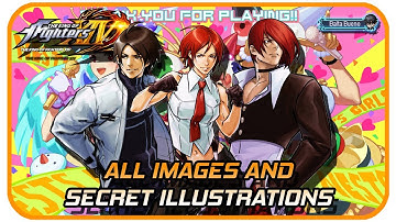 THE KING OF FIGHTERS XIV | ALL IMAGES AND SECRET ILLUSTRATIONS UNLOCKED 100% COMPLETE