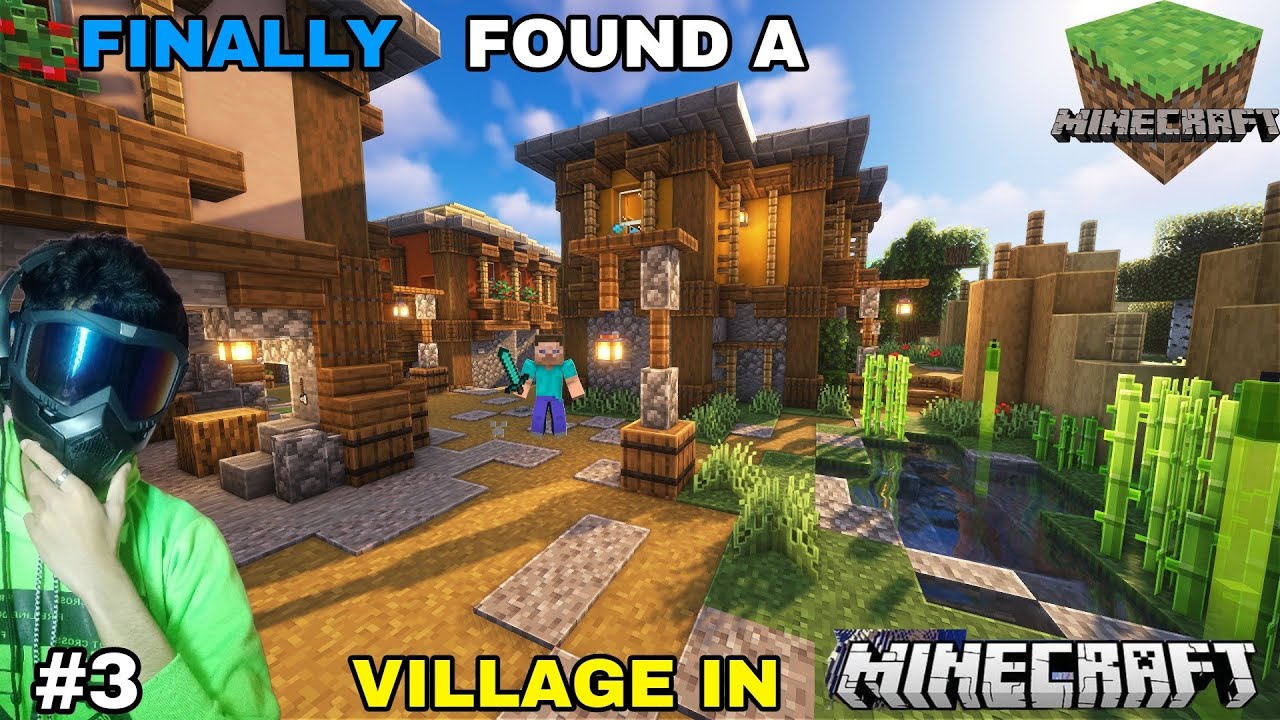 Finally Got A Village In Minecraft - YouTube