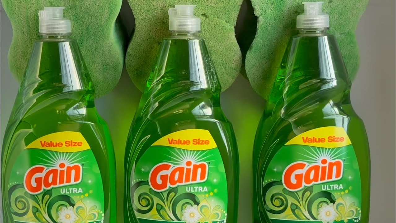 HAPPY SAINT PATRICKS DAY 🍀 ASMR 🍀   GAIN DISH SOAP 🧼