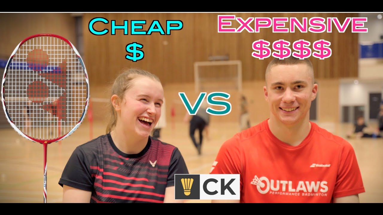 Cheap vs Expensive Badminton Rackets Can Players Tell The Difference?