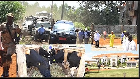 Museveni Wowed by Speaker Among's Farm, Magnificent Home on Visit