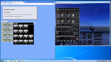 WebSimConnect Radio Example