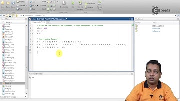 MATLAB Program Increasing Property - Morphological Image Processing - Image Processing